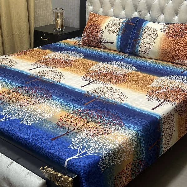 3D Crystal Cotton Bedsheets 7