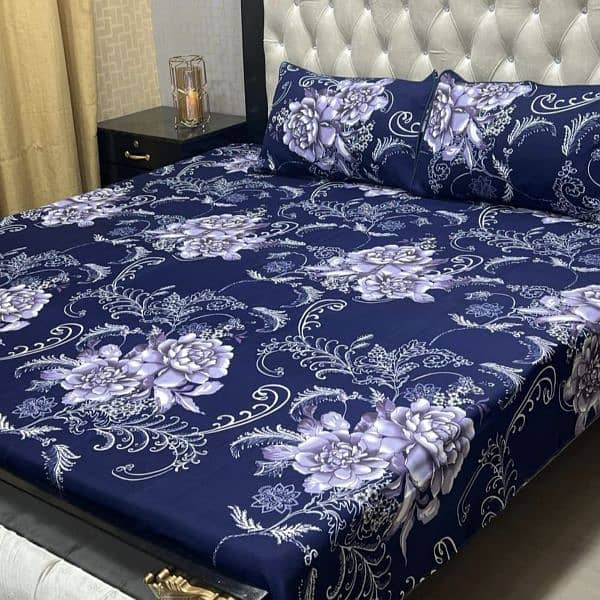 3D Crystal Cotton Bedsheets 12