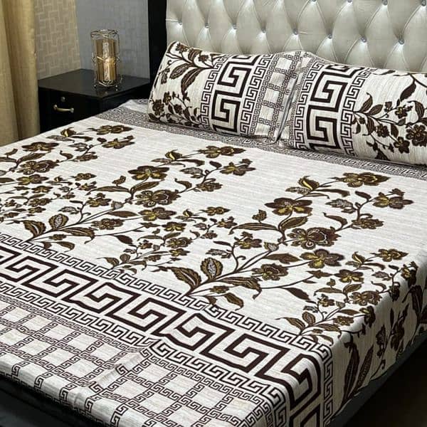 3D Crystal Cotton Bedsheets 17