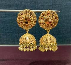 women jhumkas