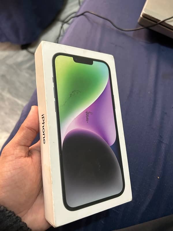 Iphone 14 Plus jv non pta, 128GB with box 9