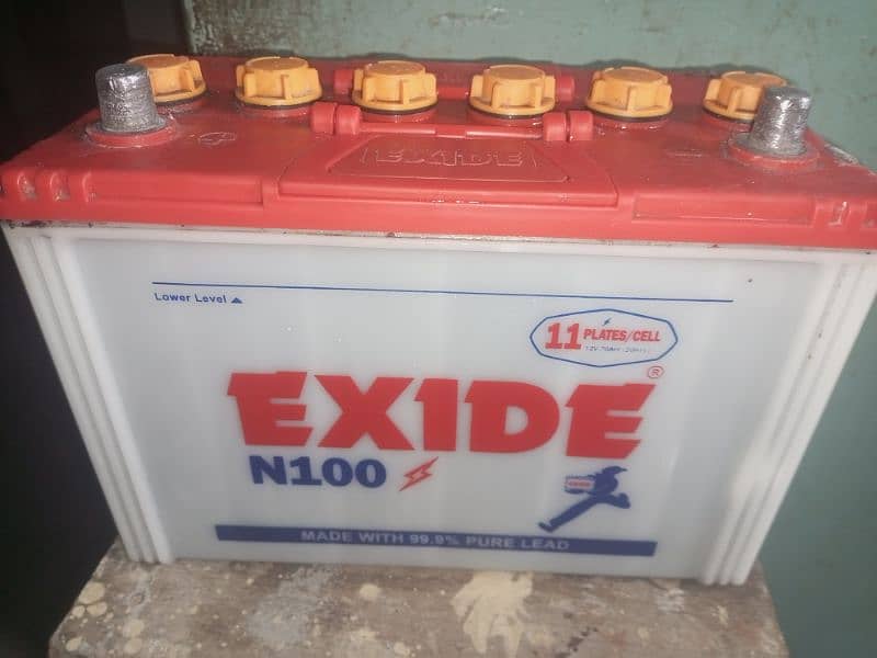 exside 11 pilat battery ok h 0