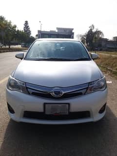 Toyota Corolla Axio 2014 Model 1.5cc Pearl white color