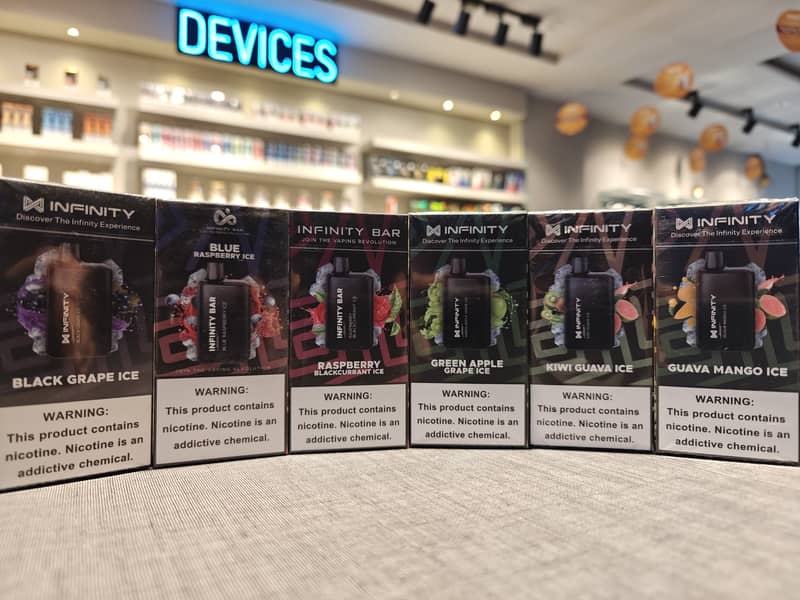 Infinity Bar 8000 puffs And 5000 Puffs / Disposable Pods 5