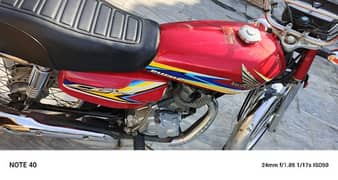 Honda 125 condition done by 10