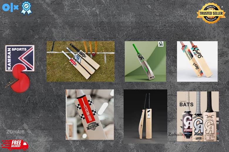 Bat/ Ball/ Cricket bat/Hard ball bat/cricket kit/ kit/Kamran Sports 0