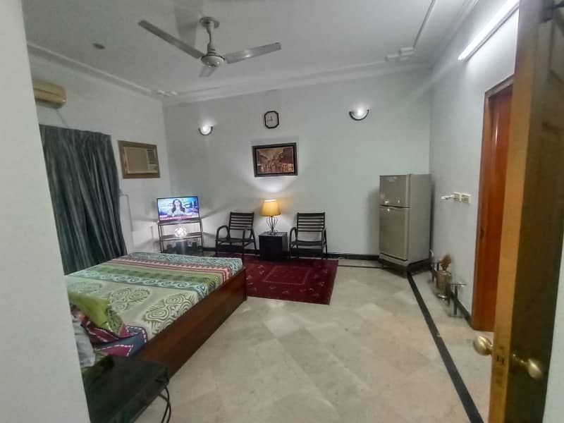 One KANAL Fully Furnished UPPER Portion For Rent In DHA Phase 1 Block J 6