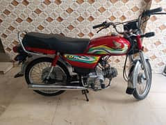 honda cd70 2022 10 month 2023 Islamabad number