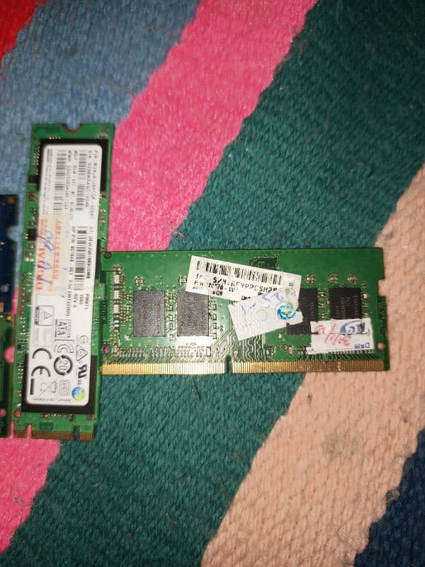 8gb Ddr3 and 8gb Ddr4 rams plus m2 ssd 128gb for pc and laptop parts 1