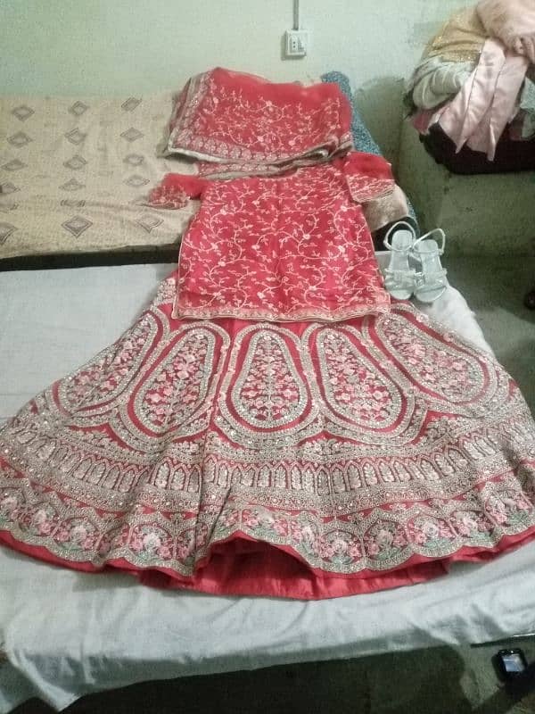 bridle lehnga and walima maxi with heels l 0