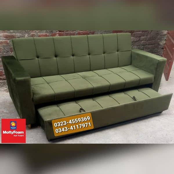 Sofa cum bed Molty double bed folding bed / dining table / sofacumbed 6