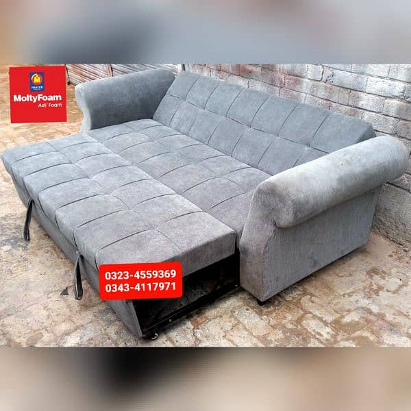 Sofa cum bed Molty double bed folding bed / dining table / sofacumbed 13