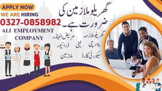 Requried House Maid , Babysitter , Security Guard , Cook , Helper Jobs