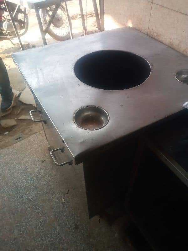 tandoor, tawa & fridge for sale 2