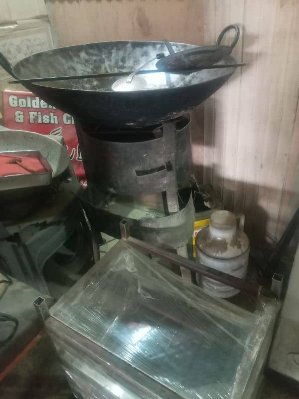 tandoor, tawa & fridge for sale 5