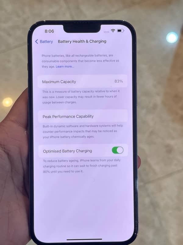 Iphone 13 pro max (JV) 256 gb 8