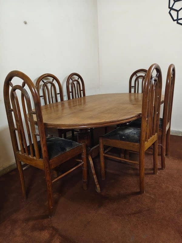 6 person Dining Table 2