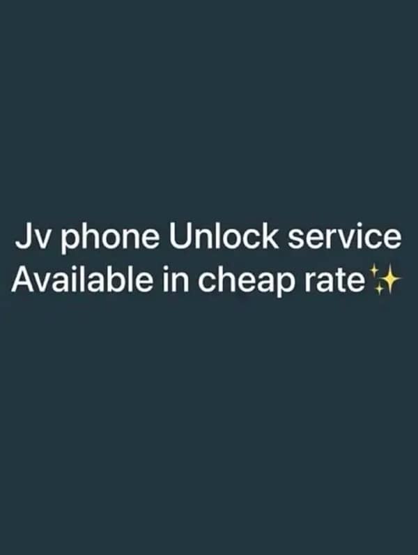 Iphone 16pro max jv unlock service 1