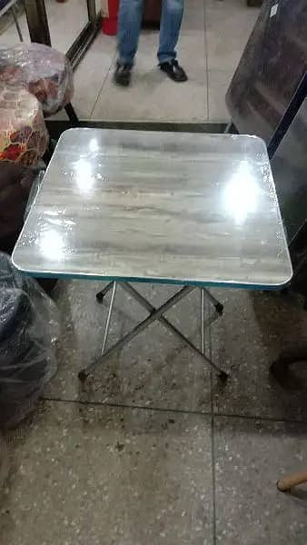 Folding Table-Center table-dining table-Plastic table - Marble table 2