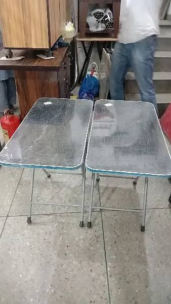 Folding Table-Center table-dining table-Plastic table - Marble table 0