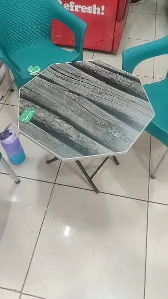 Folding Table-Center table-dining table-Plastic table - Marble table 7