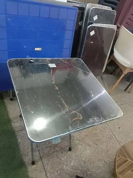 Folding Table-Center table-dining table-Plastic table - Marble table 9