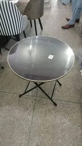 Folding Table-Center table-dining table-Plastic table - Marble table 11
