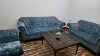 sofa set 6 seater new condition