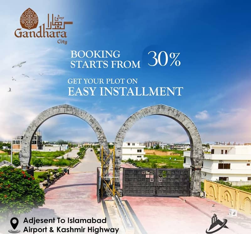 5 Marla Plot On Installment Plots For Sale In Gandhara City Islamabad RDA Approved | Booking From 30% | Near To New International Airport 2