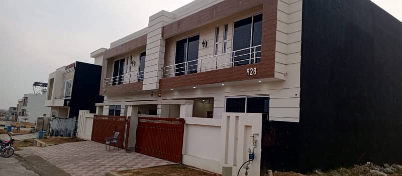 7 Marla Pair Modern Design Home for Sale in Mumtaz City Islamabad with All Utilities Available- Chanab Block - Near Islamabad Airport & Srinagar Highway 0