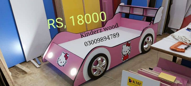 Ready stock,  kids beds factory price 4