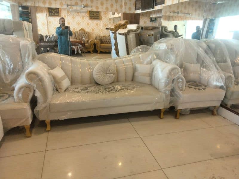 5&7 seeter wood sofa set  10years varranty molty foam 16