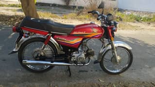 Honda CD 70 bike model 2012 for sale