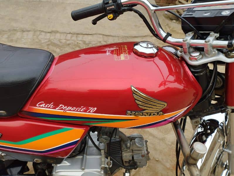 Honda CD 70 bike model 2012 for sale 1