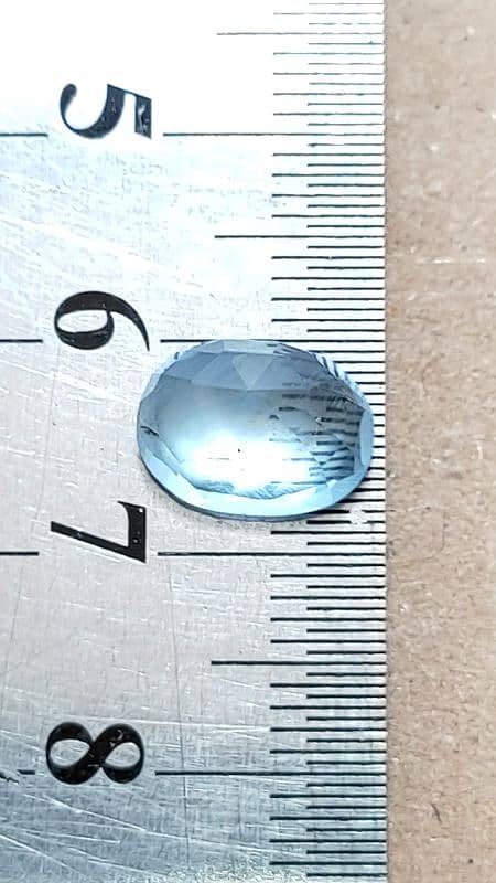 Natural Aquarmarine Stone 2.85 carat 3