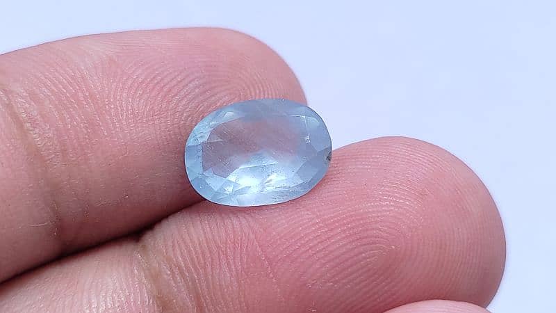 Natural Aquarmarine Stone 2.85 carat 4