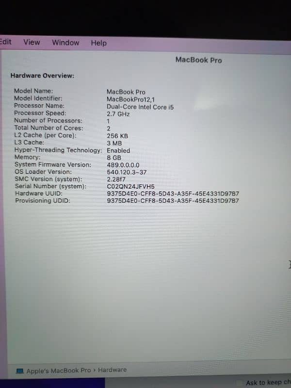 Macbook Pro 2015 3