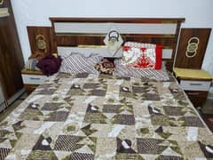 bed room set complete three dorr almari