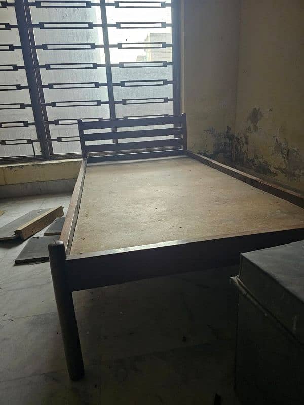 wooden single bed for sale 0