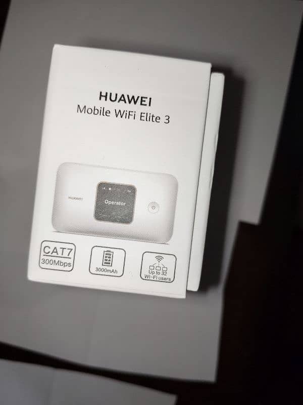 HUAWEI MOBILE WIFI ELITE 3 UNLOCK JUST 1 20 DAYS USE SAUDI IMPORT 1