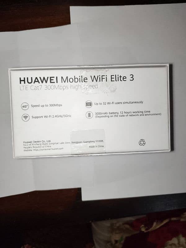 HUAWEI MOBILE WIFI ELITE 3 UNLOCK JUST 1 20 DAYS USE SAUDI IMPORT 3