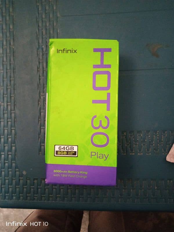 urgent sale Infinix hot 30 ply 4