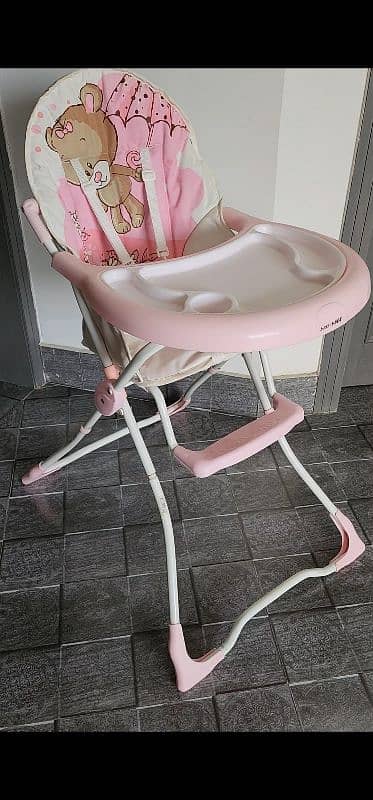 kids high dining chair excellent condition 1