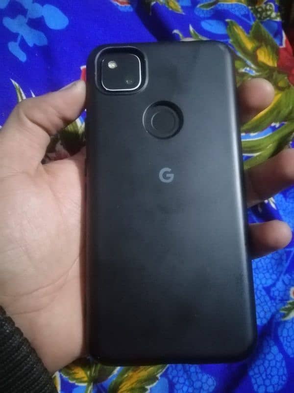 Google pixel 4a.    6/128.   No open repear 1