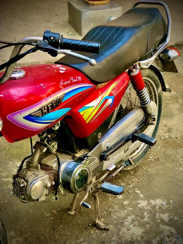 Hero 70 cc 2007 model OK bike ha 4