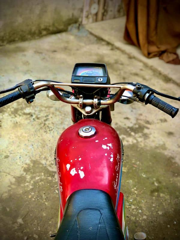 Hero 70 cc 2007 model OK bike ha 6