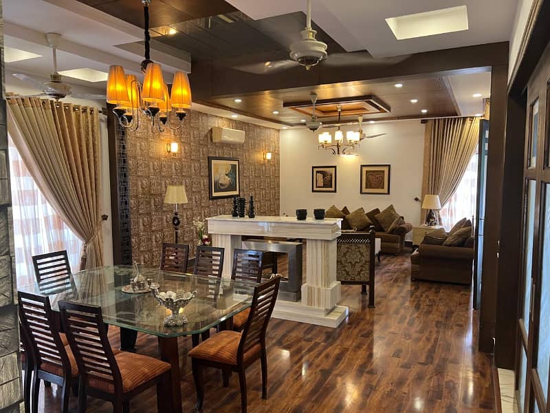 FACING PARK 1 Kanal Beautiful Fully Furnished House For Rent in FF Block in DHA Phase-4 12