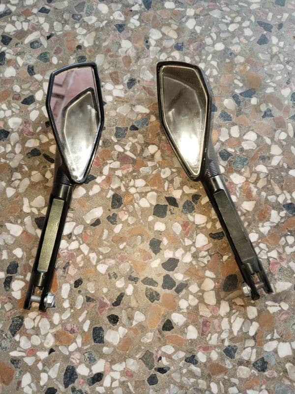 ybr side view mirrors 0