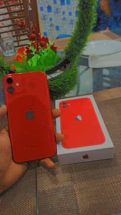 IPHONE 11 64GB JV WITH BOX SIM TIME AVAILABLE