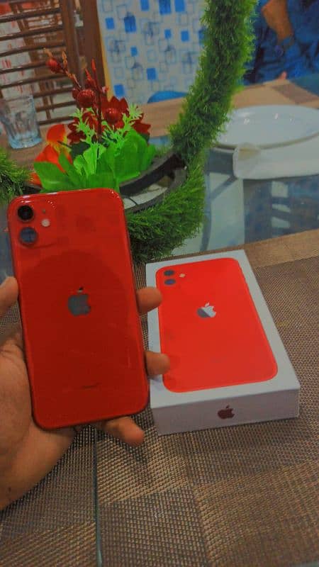 IPHONE 11 64GB JV WITH BOX SIM TIME AVAILABLE 0